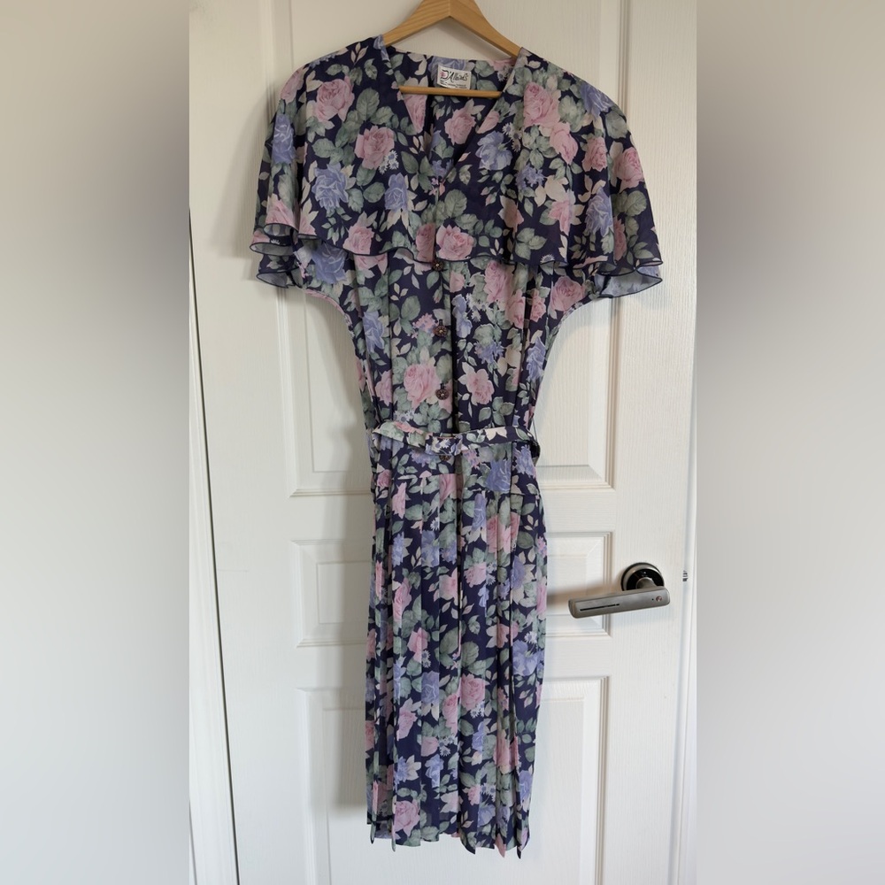 D'Allaird's Floral Print Dress | Vintage